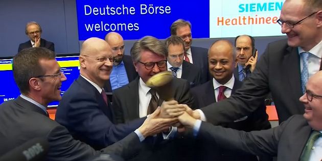 Siemens lance sa division médicale, Siemens Healthineers, en bourse Siemens lance sa division médicale, Siemens Healthineers, en bourse