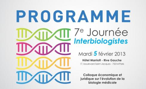 7e JOURNEE INTERBIOLOGISTES