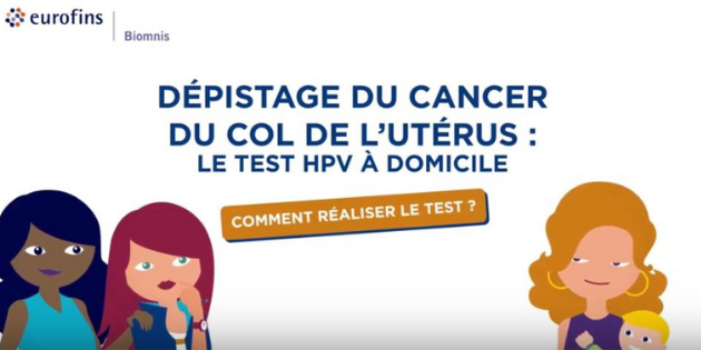 Un test HPV en auto-prélèvement
