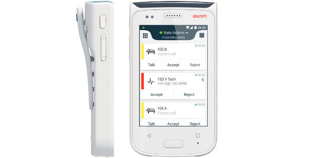 Ascom lance la version 2 du terminal applicatif Ascom Myco 2