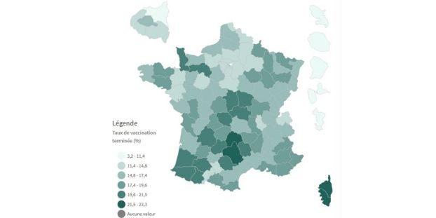 La couverture vaccinale en un coup d’oeil