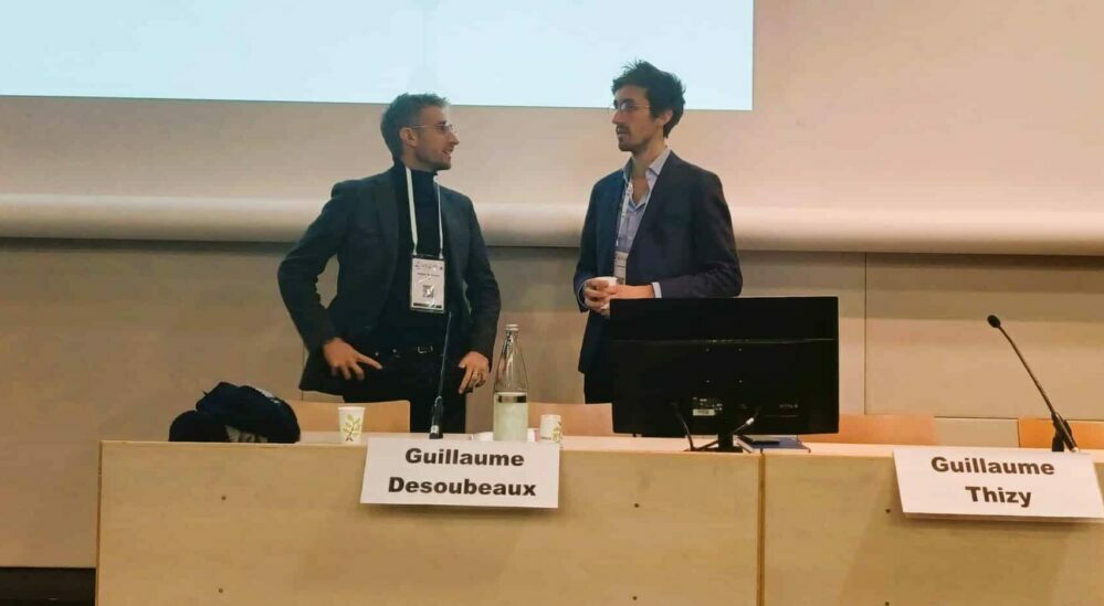 Guillaume Desoubeaux et Guillaume Thizy, animateurs d'une session scientifique RICAI 2023