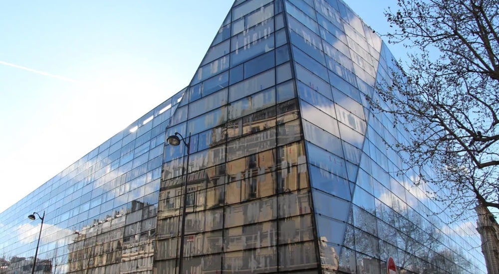 photo du bâtiment de l'institut Imagine de l'hôpital Necker - Paris