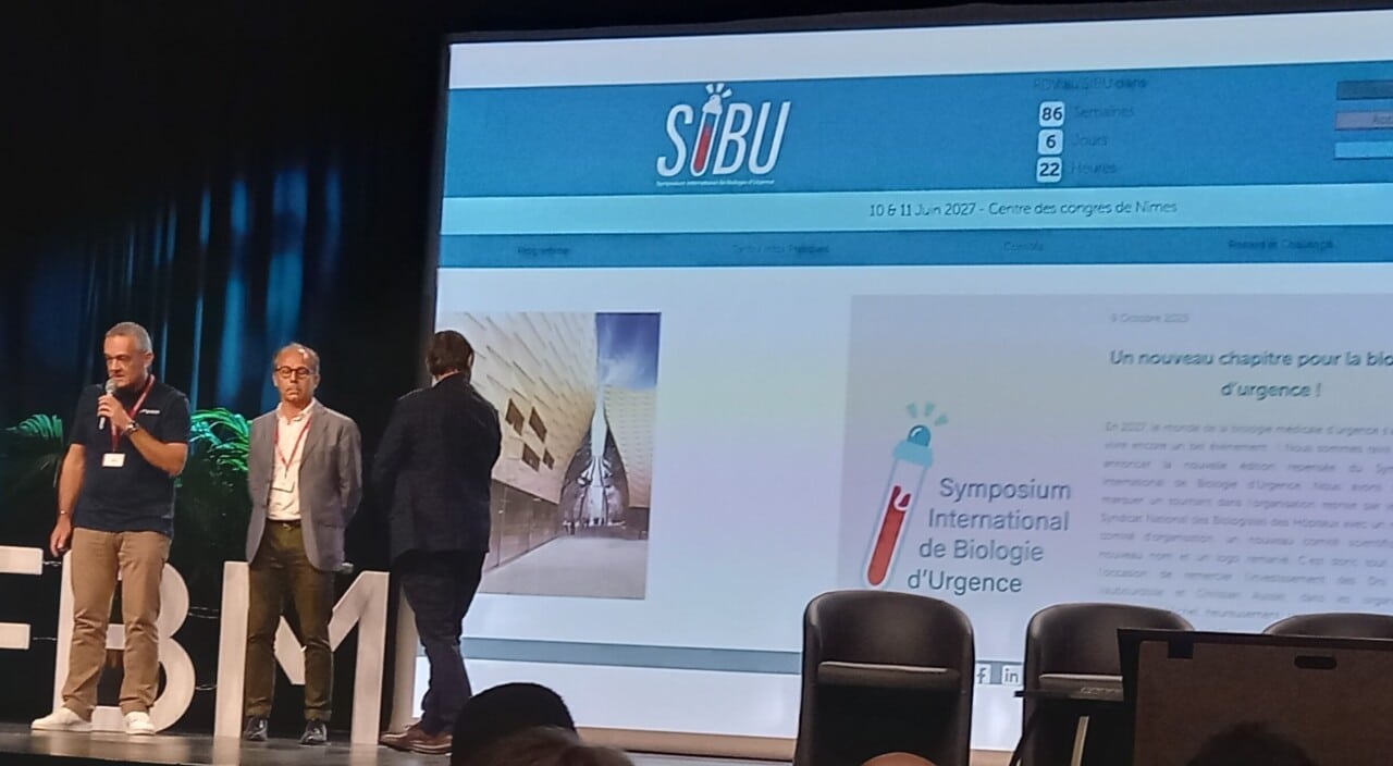 SIBU,symposium Alain Feuillu,Biologie d'urgence,SNBH,Raphaël Bérenger